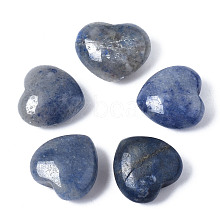 Natural Kyanite Heart Love Stone G-S299-118