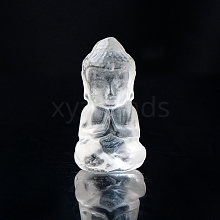 Natural Quartz Crystal Sculpture Display Decorations G-PW0004-63A