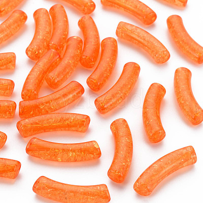 Transparent Crackle Acrylic Beads CACR-S009-001A-N84-1