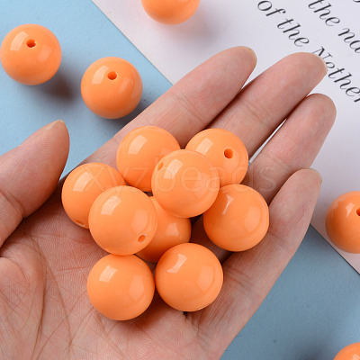 Opaque Acrylic Beads MACR-S370-C20mm-19-1