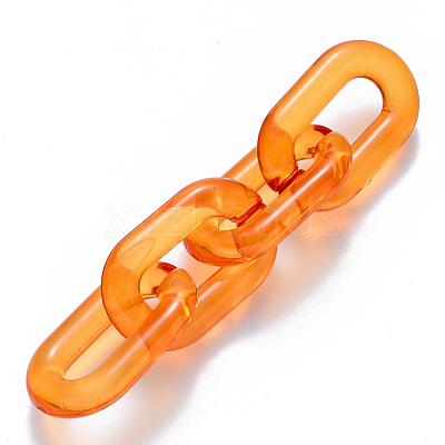 Transparent Acrylic Linking Rings OACR-S036-006A-J01-1