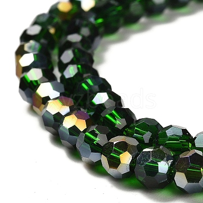 Transparent Glass Beads EGLA-A035-T6mm-B10-1