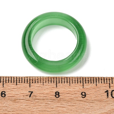 Cat Eye Finger Rings RJEW-G363-01B-02-1