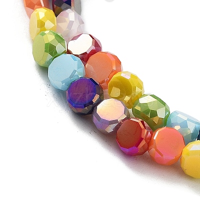 Electroplate Glass Beads EGLA-P056-01B-1