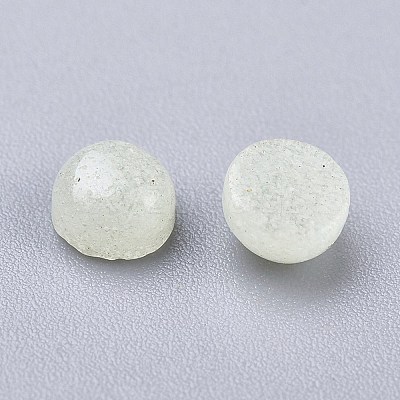 Synthetic Luminous Stone Cabochons LS-X-G-P393-R63-4MM-1