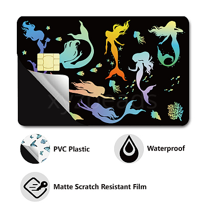 PVC Plastic Waterproof Card Stickers DIY-WH0432-067-1