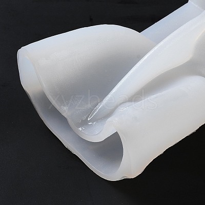 DIY Father's Love Candle Silicone Bust Statue Molds DIY-H001-01-1