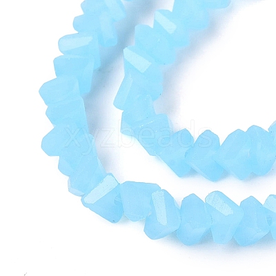 Imitation Jade Glass Beads Strands GLAA-N020-3mm-06-1