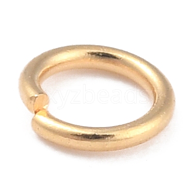 Rack Plating Brass Open Jump Rings LS-KK-O139-18C-G-1