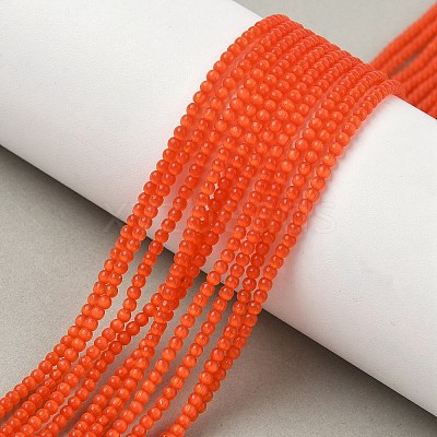Cat Eye Beads Strands CE-C007-A01-2mm-1