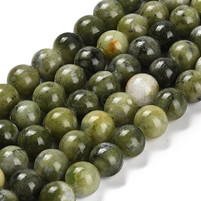 Natural TaiWan Jade Beads Strands G-B128-A07-04-1