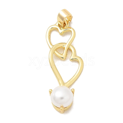 Rack Plating Brass Pendants KK-K293-24M-G-1