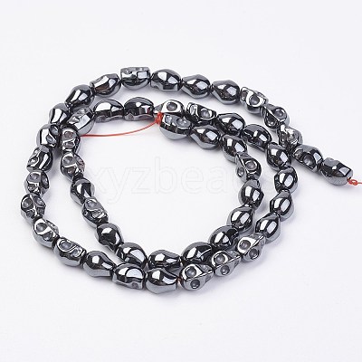 Non-magnetic Synthetic Hematite Beads Strands G-F396-14-1