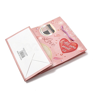 4 Colors Valentine's Day Love Paper Gift Bags CARB-D014-01B-1