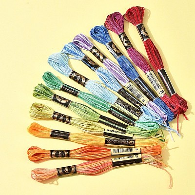 6-Ply Polyester Embroidery Floss OCOR-FZ0001-01A-1