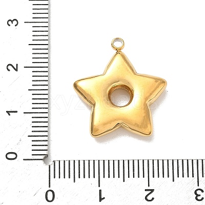 304 Stainless Steel Pendants STAS-L301-13G-1