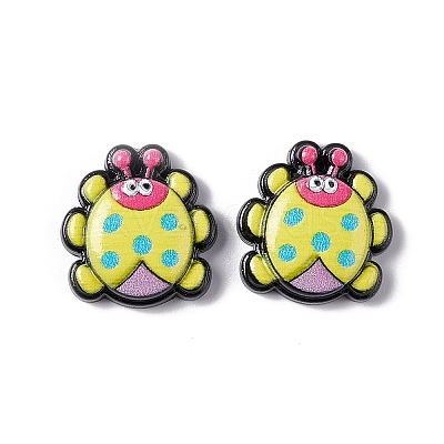 Opaque Resin Cabochons RESI-C027-01C-1