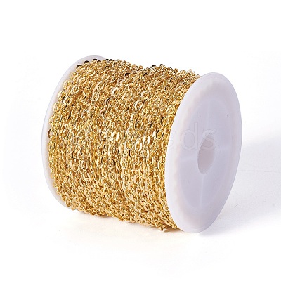 Iron Flat Cable Chains X-CH-0.6PYSZ-G-WH-1