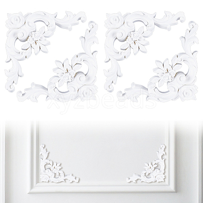 PU Ornate Wall Decorations AJEW-WH0752-600B-1