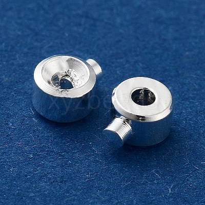 Brass Crimp Beads KK-G479-06S-1