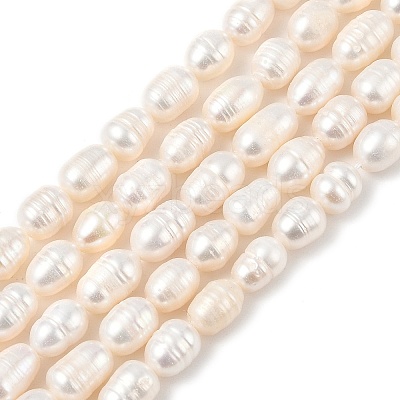 Natural Cultured Freshwater Pearl Beads Strands PEAR-I007-01D-04A-1