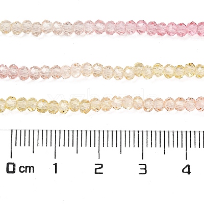 Transparent Painted Glass Beads Strands DGLA-A034-T2mm-A09-1