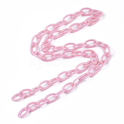 Acrylic Opaque Cable Chains X-PACR-N009-001H-1