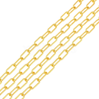 Unwelded Iron Paperclip Chains CH-FS0001-01G-1