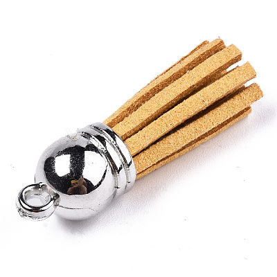 Faux Suede Tassel Pendant Decorations FIND-T002-A48-1