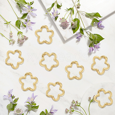 20Pcs Alloy Bead Frame FIND-SC0017-73LG-1