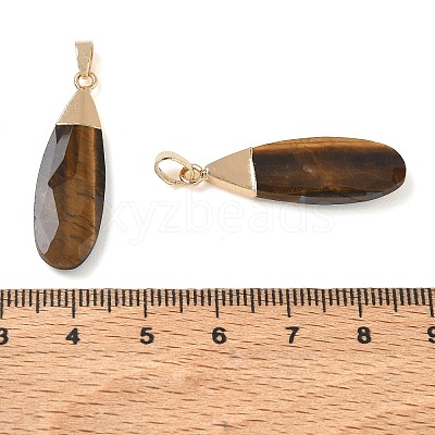 Natural Tiger Eye Pendants GG-CBA9F30-03G-02-1