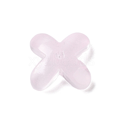 Transparent Glass Beads Caps GLAA-A011-12B-1