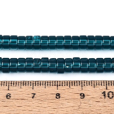Transparent Glass Beads Strands GLAA-N026-3x6mm-T04-1