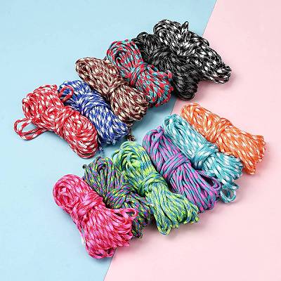 120M 12 Colors 7 Inner Cores Polyester & Spandex Cord Ropes RCP-LS0001-01F-1