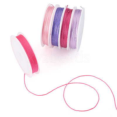 50M 5 Colors 12-Ply Polyester Threads NWIR-TA0001-40C-1