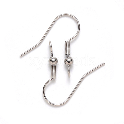 Tarnish Resistant 304 Stainless Steel Earring Hooks X-STAS-S111-003-1