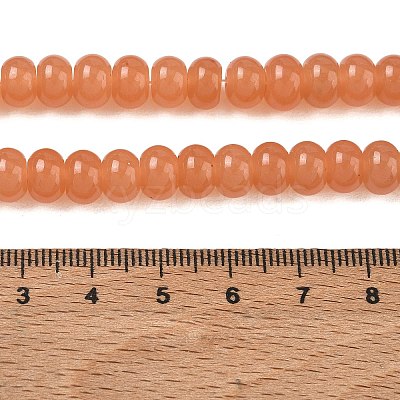 Dyed Natural White Jade Beads Strands GG-CBA9281-A12-5x8mm-1