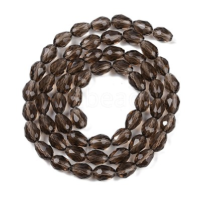Transparent Glass Beads Strands EGLA-N013-T10mm-D27-1