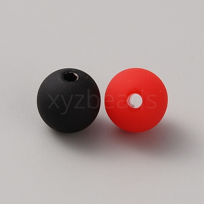 Opaque Acrylic Beads MACR-CJC0004-16H-1