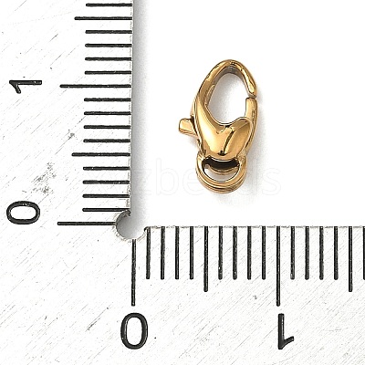 304 Stainless Steel Lobster Claw Clasps STAS-K252-13B-1