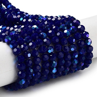 Opaque Glass Beads Strands EGLA-A035-P4mm-L09-1