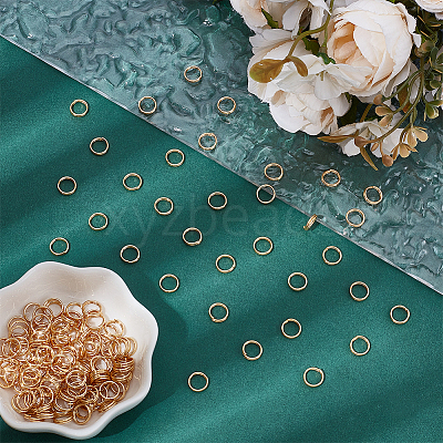 150Pcs 304 Stainless Steel Split Rings STAS-UN0063-22-1