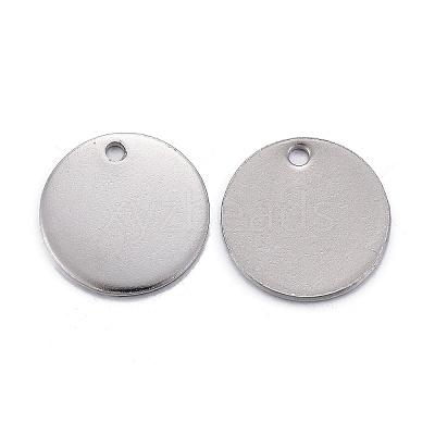 Non-Tarnish 201 Stainless Steel Charms STAS-F255-043P-15mm-1