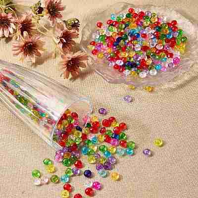 95G Transparent Acrylic Beads OACR-SZ0001-67-1