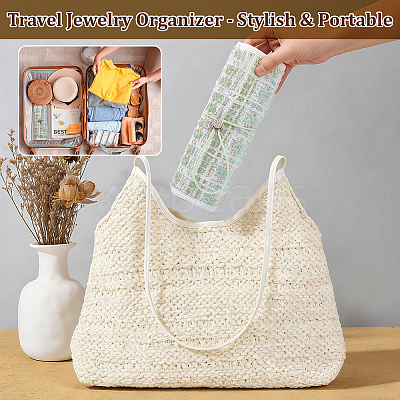 Polyester Jewelry Rolls for Rings Earrings Necklaces AJEW-WH0410-354B-1