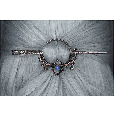 Vintage Moonstone Hair Sticks for Women PW-WG97500-01-1
