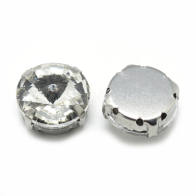Sew on Rhinestone RGLA-T038-8mm-01-1