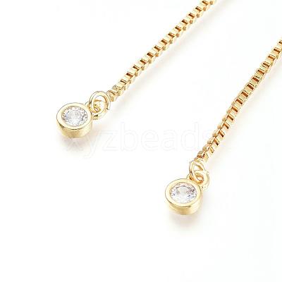 Brass Chain Bracelet Making KK-G279-02-NR-1