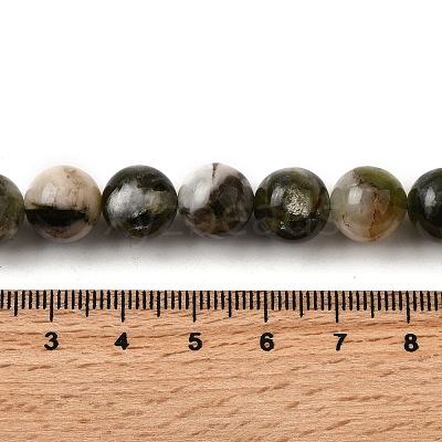 Natural Lepidolite Beads Strands G-F799-B01-11mm-1