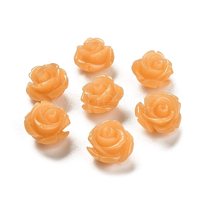 Synthetic Coral Carved Beads CORA-H003-01A-01-1